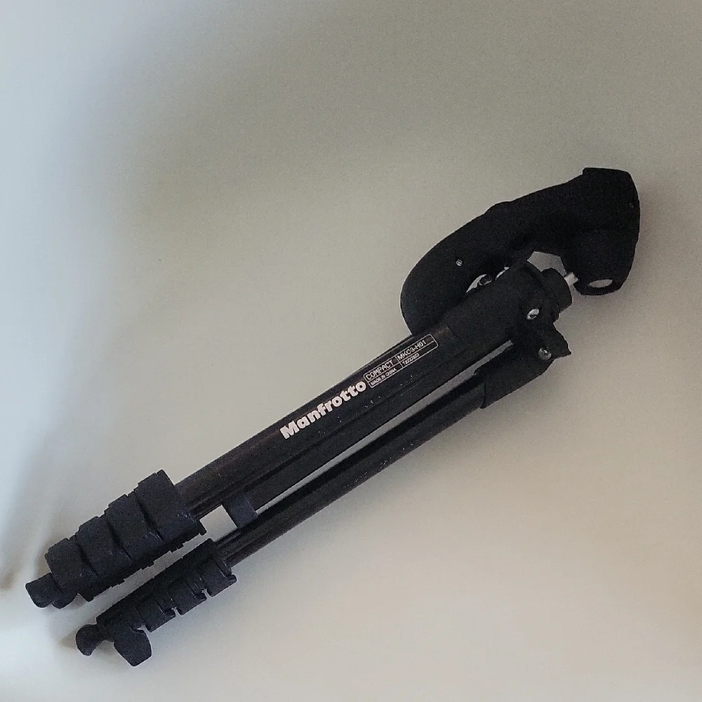 Black Tripod with Adjustable Head